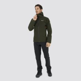 Куртка Salewa Puez GTX Paclite Mns чоловіча 5281 темно-оливкова