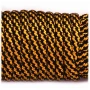 Паракордовий шнур Highlander Type III 550 black apricot twist 4 мм чорний
