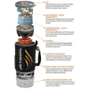 Інтегрована cистема приготування їжі Jetboil Flash Carbon