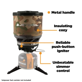Інтегрована cистема приготування їжі Jetboil Minimo Camo