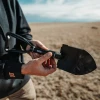 Лопата SOG Entrenching Tool Hardcased black чорна