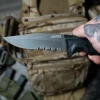Ніж SOG Recondo FX Black/Partially Serrated
