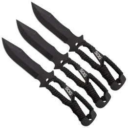 Набір ножів для метання SOG Throwing Knives (3 шт) Paracord Wrapped Sheath
