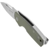 Ніж складний SOG SOG x Mikkel Collaboration Stout green/silver зелений/сірий