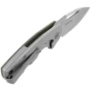 Ніж складний SOG SOG x Mikkel Collaboration Stout green/silver зелений/сірий