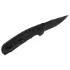 Ніж складний SOG SOG-TAC AU Partially Serrated black чорний