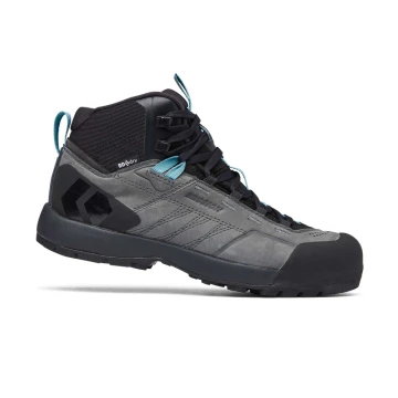 Черевики Black Diamond W Mission LTHR MD WP жіночі Steel Grey/Costal Blue сірі