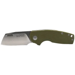 Ніж складний SOG Stout SJ Cleaver OD green/stonewash зелений/сірий