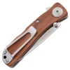 Ніж складний SOG Twitch II Wood Handle коричневий