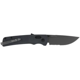 Ніж складний SOG Flash AT Partially Serrated urban grey темно-сірий