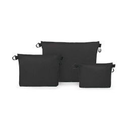 Набір органайзерів Osprey Ultralight Zipper Sack Set black чорний