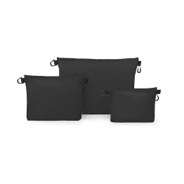 Набір органайзерів Osprey Ultralight Zipper Sack Set black чорний