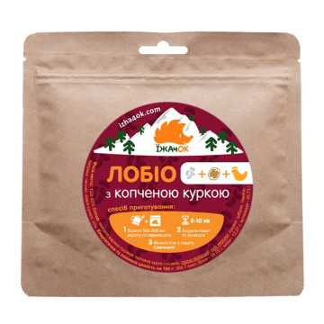 Сушені продукти Їжачок Лобіо з копченою куркою