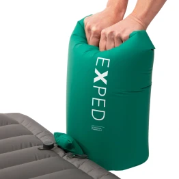 Гермомішок-насос Exped Schnozzel Pumpbag S 20L pine зелений
