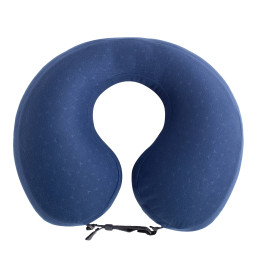 Подушка Exped Neckpillow Deluxe navy mountain темно-синя