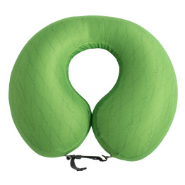 Подушка Exped Neckpillow Deluxe lichen forest зелена