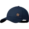 Кепка Buff Baseball Cap Solid navy синій