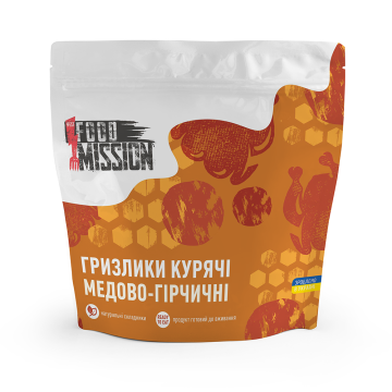 Гризлики Food Mission Курячі медово-гірчичні