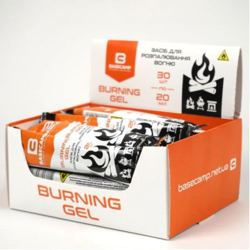 Гель для розпалювання BaseCamp Burning Gel 20 ml (30 шт)