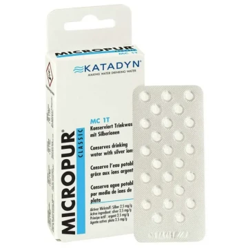 Таблетки для дезінфекції води Micropur Classic MC 1T/50 (2x25 таблеток)