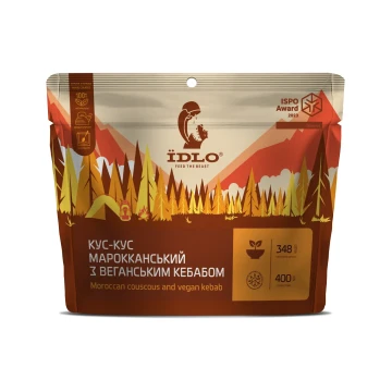 Сушені продукти ЇDLO Кус-кус з веганським кебабом