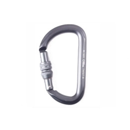 Карабін First Ascent Twist B grey сірий