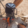 Прес для кави та чаю Jetboil Grande Cofee Press Silicone чорний/оранжевий