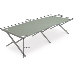 Ліжко розкладне Pinguin Bed Green зелене