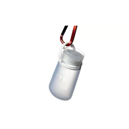 Набір силіконових пляшечок Humangear GoToob+ 3-Pack Small clear/purple/teal прозора/фіолетова/бірюзова
