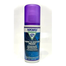 Водовідштовхуючий спрей Nikwax Fabric and Leather Spray 125 мл