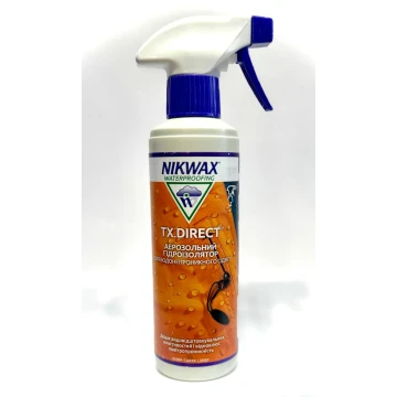 Водовідштовхуючий спрей Nikwax Tx.Direct Spray 300 мл Водовідштовхуючий спрей Nikwax Tx.Direct Spray 300 мл