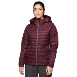 Куртка Black Diamond Access Down Hoody жіноча Bordeaux бордова