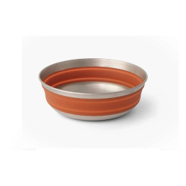 Миска Sea to Summit Detour Stainless Steel Collapsible Bowl M Bombay Brown коричнева
