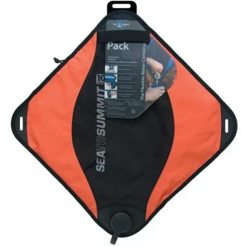 Ємність для води SeaToSummit Pack Tap 10L Black/Orange чорна/оранжева