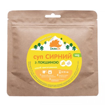 Сушені продукти Їжачок Суп сирний з локшиною