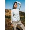 Футболка Turbat Hike Lite LS Wmn жіноча glacier gray сіра