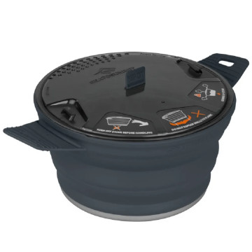 Каструля X-Pot від Sea to Summit dark grey 2.8 л Каструля X-Pot від Sea to Summit dark grey 2.8 л