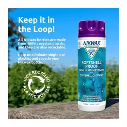 Просочення для софтшелів Nikwax Soft shell proof wash-in 300 ml