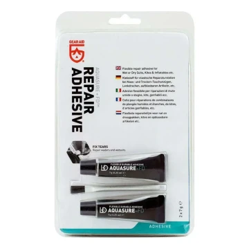 Клей для ремонту гідрокостюмів Gear Aid by McNett AQUASURE +FD Flexible Durable Adhesive 2 x 7g