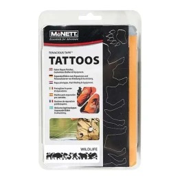 Набір фігурних латок Gear Aid by McNett Tenacious Repair Tape Tattoos Wildlife Clamshell
