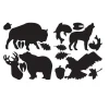 Набір фігурних латок Gear Aid by McNett Tenacious Repair Tape Tattoos Wildlife Clamshell