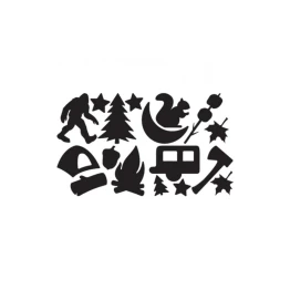 Набір фігурних латок Gear Aid by McNett TENACIOUS TAPE Gear Patches Camping