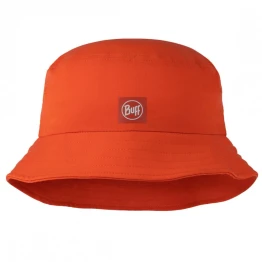 Панама Buff Adventure Bucket Hat Solid Poppy оранжева