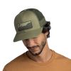 Кепка Buff Explore Trucker Cap Wate Forest зелена