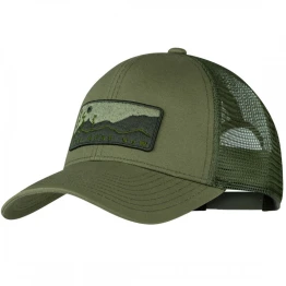Кепка Buff Explore Trucker Cap Wate Forest зелена