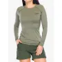 Футболка Turbat Hike Lite LS Wmn жіноча tea olive оливкова