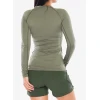 Футболка Turbat Hike Lite LS Wmn жіноча tea olive оливкова