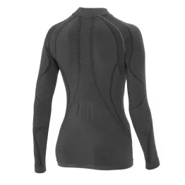Термофутболка Accapi Ergowool жіноча Iron/Black чорна