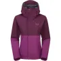 Куртка мембранна Rab Downpour Jacket Wmns жіноча фіолетова