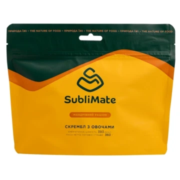 Сублімовані продукти SubliMate Скрембл з овочами
